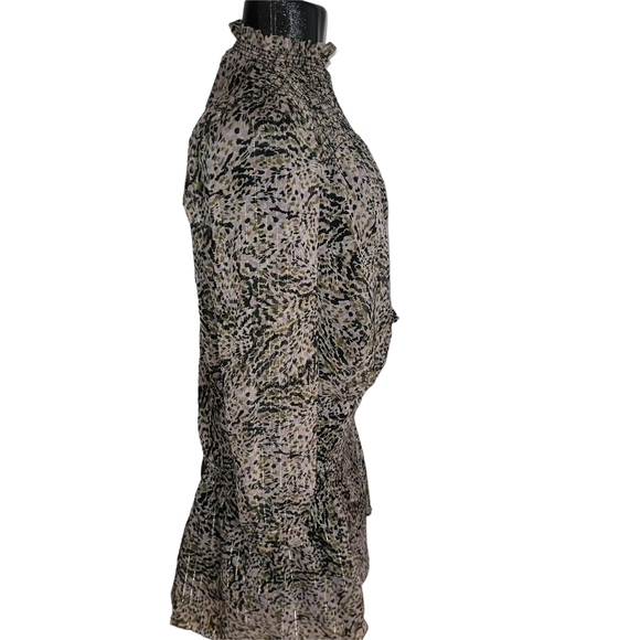 Garcia Chic Leopard Print Top and Skirt Set XS - Picture 5 of 8